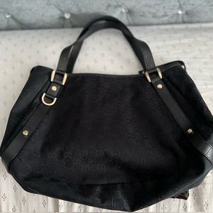 Gucci Abbey Tote Canvas